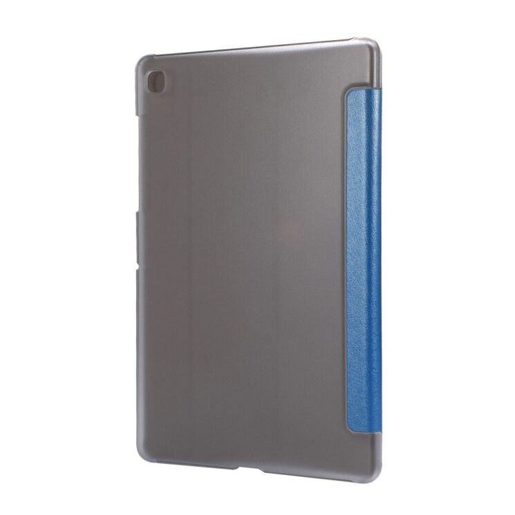Чехол Deexe Silk Texture для Huawei MatePad T10 / T10s - Dark Blue: фото 2 из 7