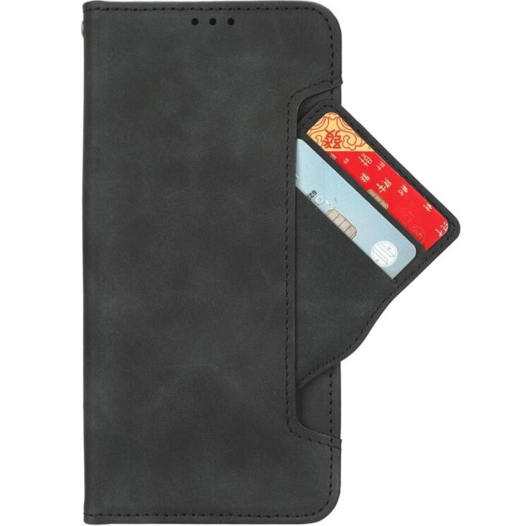 Чехол Deexe Wallet Stand для Infinix Hot 50 Pro Plus - Black: фото 2 из 7