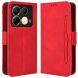 Чехол Deexe Wallet Stand для Infinix Note 40 - Red (351418R). Фото 1 из 7
