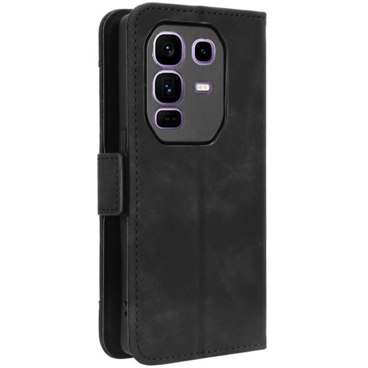 Чехол Deexe Wallet Stand для Infinix Note 50 Pro Plus - Black: фото 9 из 15