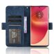 Чехол Deexe Wallet Stand для Motorola Edge 50 Fusion - Blue (354242L). Фото 3 из 7