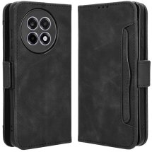 Чехол Deexe Wallet Stand для OnePlus 13R / Ace 5 / Ace 5 Pro - Black: фото 1 из 7