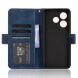 Чехол Deexe Wallet Stand для TECNO Pova 6 Neo - Blue (359610L). Фото 5 из 7