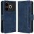 Чехол Deexe Wallet Stand для TECNO Pova 6 Neo - Blue: фото 1 из 7