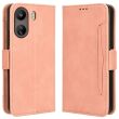 Чехол Deexe Wallet Stand для Xiaomi Redmi 13C / Poco C65 - Pink (342515P)