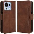 Чехол Deexe Wallet Stand для ZTE Blade V50 Vita - Brown (343109Z)