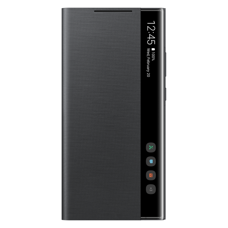 Чехол-книжка Clear View Cover для Samsung Galaxy Note 20 Ultra (N985) EF-ZN985CBEGRU - Black: фото 2 из 5