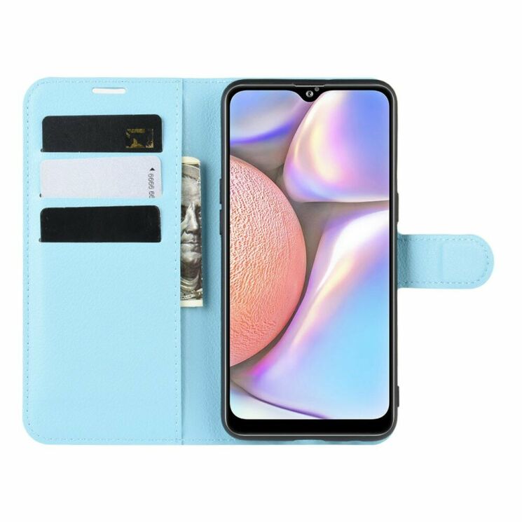 Чохол-книжка Deexe Book Type для Samsung Galaxy A10s (A107) - Blue: фото 4 з 6