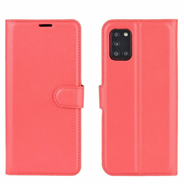 Чохол-книжка Deexe Book Type для Samsung Galaxy A31 (A315) - Red: фото 6 з 6
