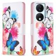 Чехол-книжка Deexe Color Wallet для Honor X7b - Two Butterflies (347209E)