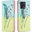Чохол-книжка Deexe Color Wallet для Motorola Moto G72 - Feather (318811I)
