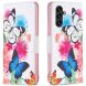 Чехол-книжка Deexe Color Wallet для Samsung Galaxy A16 (A165) - Two Butterflies (365200E). Фото 1 из 7