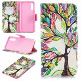 Чохол-книжка Deexe Color Wallet для Samsung Galaxy A50 (A505) / A30s (A307) / A50s (A507) - Colorized Tree (217111D)