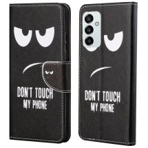 Чехол-книжка Deexe Color Wallet для Samsung Galaxy M23 (M236) - Don't Touch My Phone: фото 1 из 6