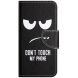 Чохол-книжка Deexe Color Wallet для Xiaomi Redmi Note 14 4G - Don't Touch My Phone (373466D). Фото 4 з 5