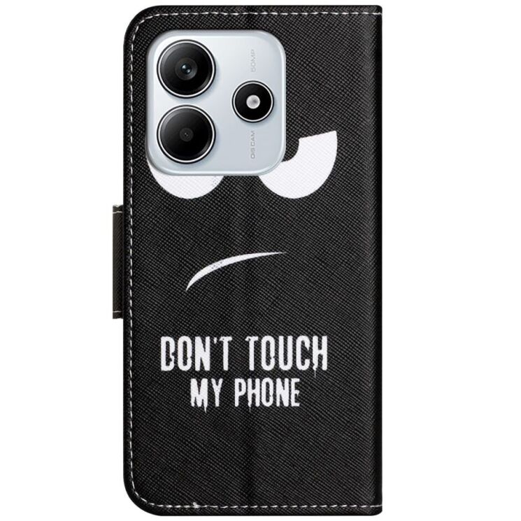 Чохол-книжка Deexe Color Wallet для Xiaomi Redmi Note 14 4G - Don't Touch My Phone: фото 5 з 5