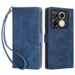 Чехол-книжка Deexe Delta Book для Infinix Note 40 Pro - Blue (352008L)