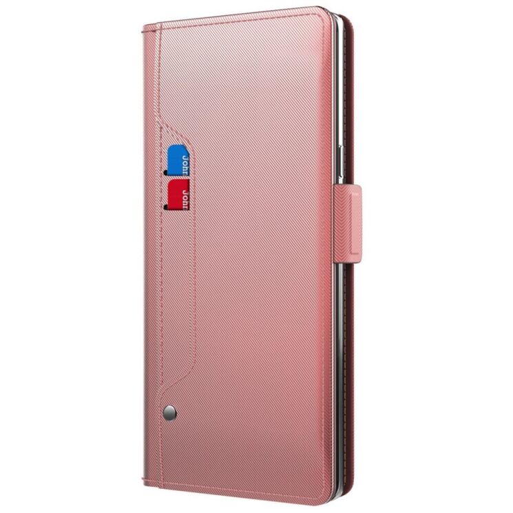 Чехол-книжка Deexe Eclipse Wallet для Realme Note 60 - Rose Gold: фото 3 из 10