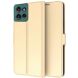 Чехол-книжка Deexe Faro Wallet для Motorola Edge 50 - Gold (361602F). Фото 1 из 7
