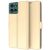 Чохол-книжка Deexe Faro Wallet для Motorola Edge 50 - Gold: фото 1 з 7