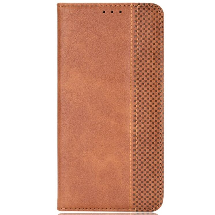 Чохол-книжка Deexe Retro Style для Google Pixel 11 Pro XL - Brown: фото 3 з 19