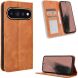 Чохол-книжка Deexe Retro Style для Google Pixel 11 Pro XL - Brown (426042Z). Фото 1 з 19