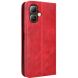 Чехол-книжка Deexe Retro Style для Infinix Smart 20 - Red (411200R). Фото 8 из 20