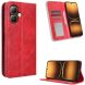 Чехол-книжка Deexe Retro Style для Infinix Smart 20 - Red (411200R). Фото 2 из 20