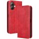 Чехол-книжка Deexe Retro Style для Infinix Smart 20 - Red (411200R). Фото 1 из 20
