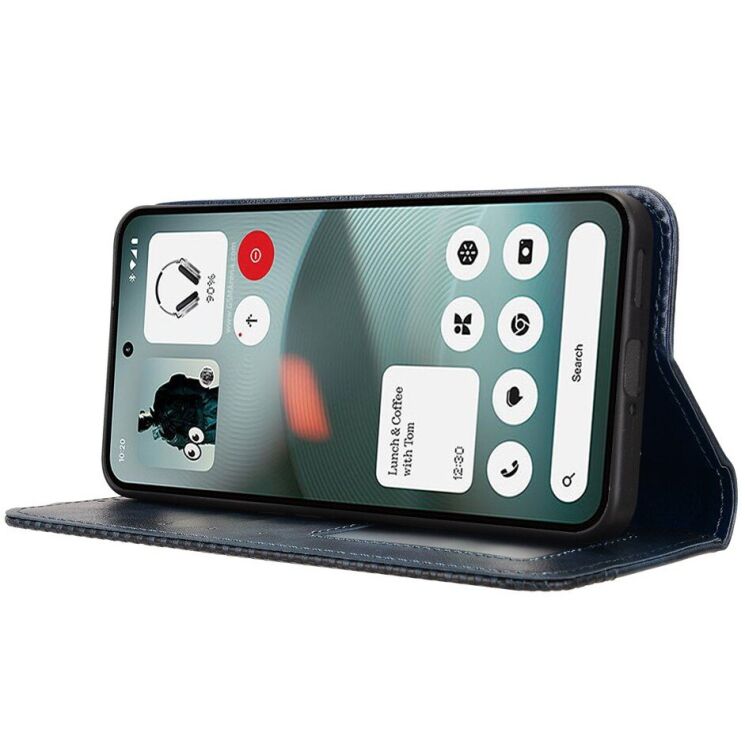 Чохол-книжка Deexe Retro Style для Nothing Phone (3a) Lite - Blue (405402L) Чохол-книжка Deexe Retro Style для Nothing Phone (3a) Lite - Blue: фото 6 з 21