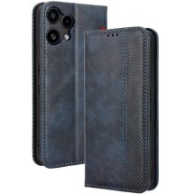 Чохол-книжка Deexe Retro Style для Nothing Phone (3a) Lite - Blue: фото 1 з 21
