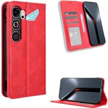 Чехол-книжка Deexe Retro Style для ZTE Nubia Neo 5 GT - Red: фото 1 из 19