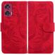 Чехол-книжка Deexe Tiger для Motorola Edge 50 Fusion - Red (354229R). Фото 1 из 7