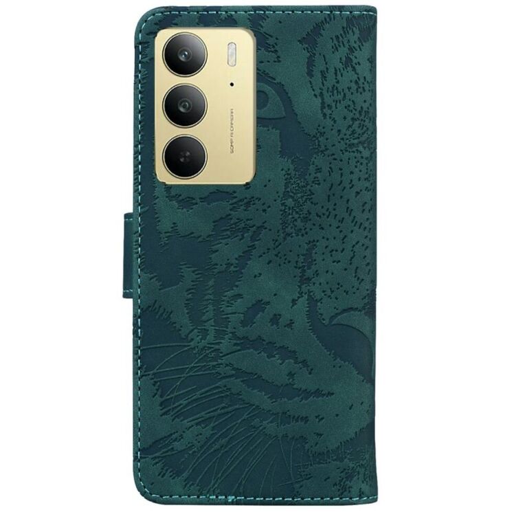 Чохол-книжка Deexe Tiger для Realme C75 - Green: фото 6 з 7