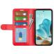 Чехол-книжка Deexe Wallet Style для Motorola Edge 60 / Edge 60 Fusion - Red (379643R). Фото 2 из 9