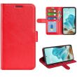 Чехол-книжка Deexe Wallet Style для Motorola Edge 60 / Edge 60 Fusion - Red (379643R)