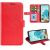 Чохол-книжка Deexe Wallet Style для Motorola Edge 60 / Edge 60 Fusion - Red: фото 1 з 9