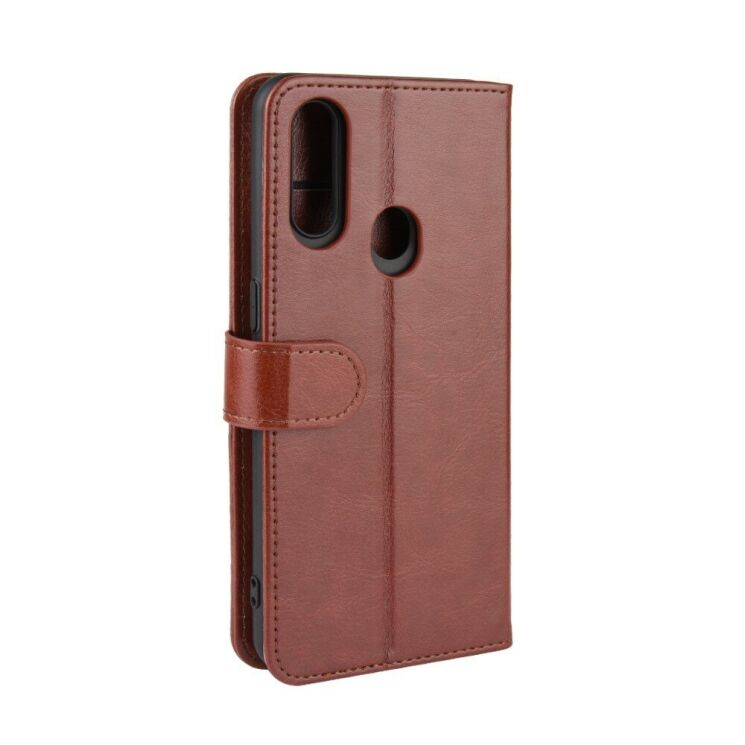 Классический чехол-книжка Deexe Wallet Style для OPPO A31 - Brown: фото 8 из 8