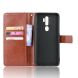Класичний чохол-книжка Deexe Wallet Style для OPPO A5 2020 - Brown (239302Z). Фото 4 з 14