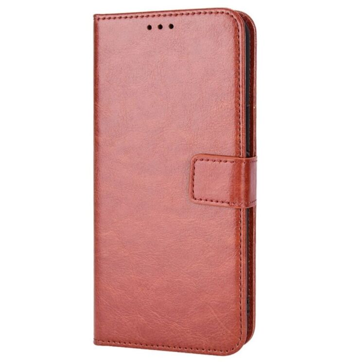 Чехол-книжка Deexe Wallet Style для Tecno Spark Go 2022 (KG5m) - Brown: фото 6 из 7