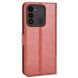 Чехол-книжка Deexe Wallet Style для Tecno Spark Go 2022 (KG5m) - Brown (310820Z). Фото 7 из 7