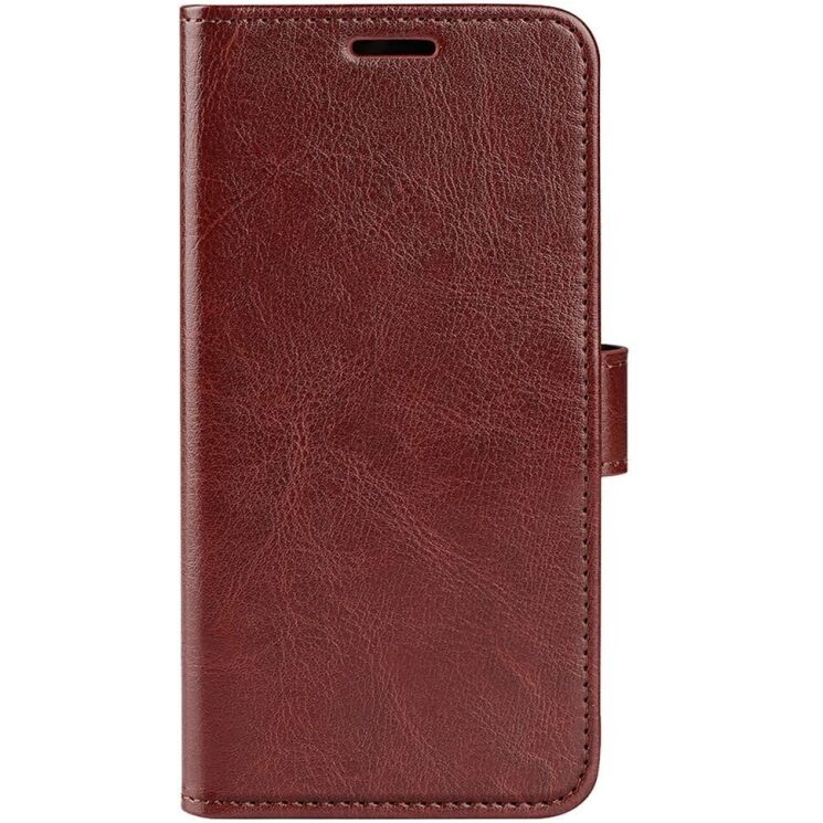 Чехол-книжка Deexe Wallet Style для Xiaomi Poco F6 - Brown: фото 4 из 6
