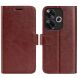Чехол-книжка Deexe Wallet Style для Xiaomi Poco F6 - Brown (355033Z). Фото 1 из 6