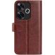 Чехол-книжка Deexe Wallet Style для Xiaomi Poco F6 - Brown (355033Z). Фото 5 из 6