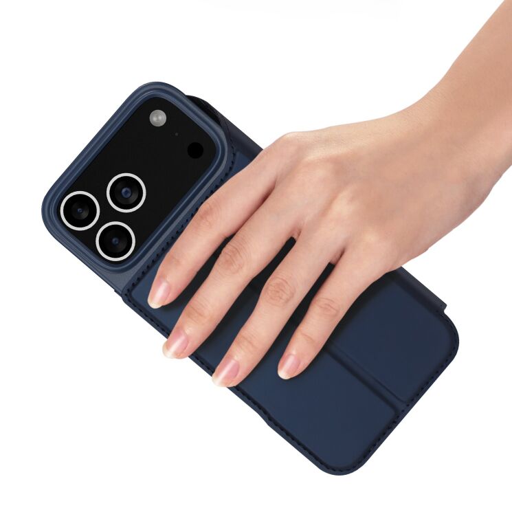 Чехол-книжка DUX DUCIS Skin Pro для Apple iPhone 17 Pro Max - Black: фото 8 из 11