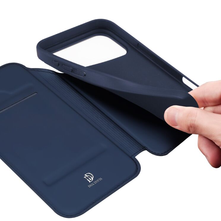 Чехол-книжка DUX DUCIS Skin Pro для Apple iPhone 17 Pro Max - Black: фото 9 из 11