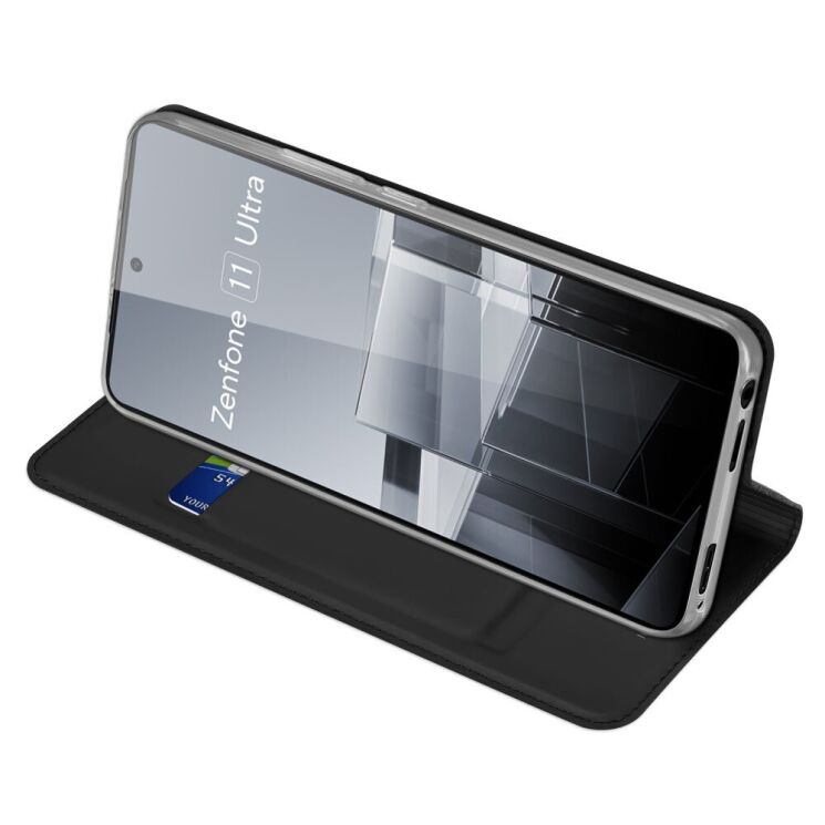 Чехол-книжка DUX DUCIS Skin Pro для ASUS Zenfone 11 Ultra - Black: фото 2 из 14