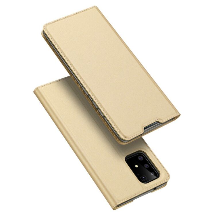 Чохол-книжка DUX DUCIS Skin Pro для Samsung Galaxy S10 Lite (G770) - Gold: фото 1 з 20