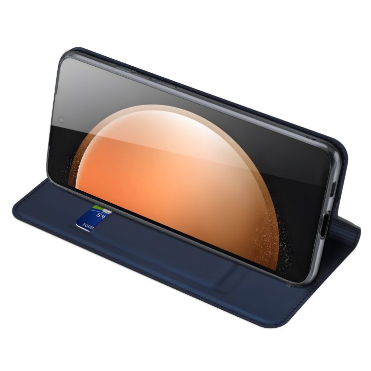 Чехол-книжка DUX DUCIS Skin Pro для Samsung Galaxy S25 FE (S731) - Blue: фото 3 из 11