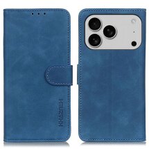 Чохол-книжка KHAZNEH Retro Wallet для Apple iPhone 17 Pro - Blue: фото 1 з 9